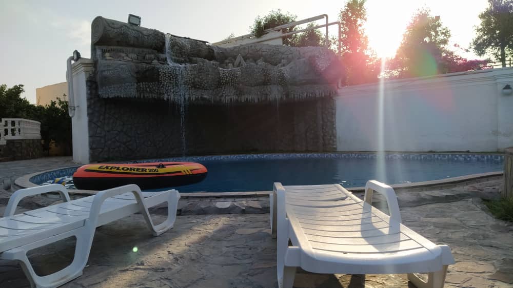 اجاره باغ با استخر آبگرم در شمس آباد - دزفول