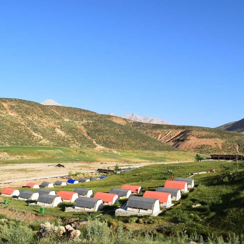 اجاره چادر بومگردی عشایری در حومه چلگرد - کوهرنگ