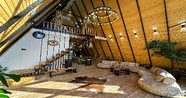 اجاره کلبه سوئیسی با جکوزی در سلمان شهر